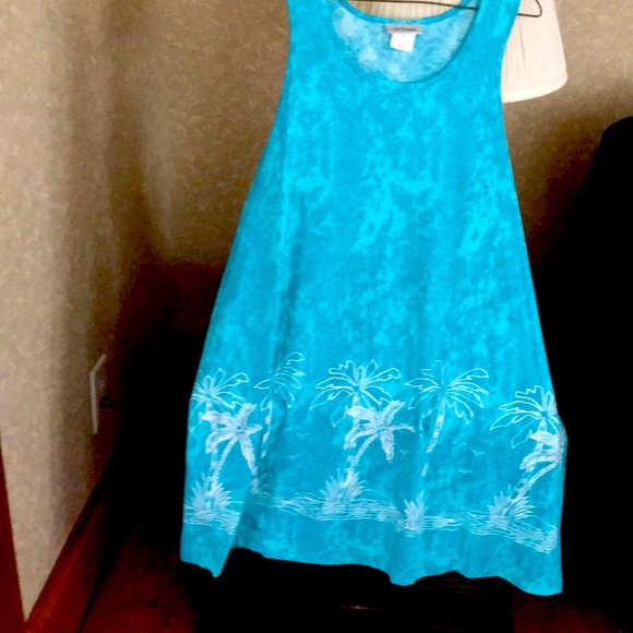 CW Classics Dresses 36 Long Perfect For Summer Turquoise Dress With